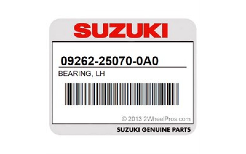 Подшипник коленвала 25x52x13 оригинал Suzuki RM 125, , Bearing 09262-25070-0A0 (09262-25071-0A0)