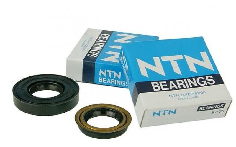 Комплект подшипников-сальников коленвала RMS для scooter MINARELLI-MBK-YAMAHA 50, Crankshaft bearing kit 100200492