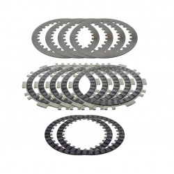 Диски сцепления полный комплект RMS для Yamaha T-Max 500 Clutch Plate Kit 100280100 (5GJ-16325-10-00, 5GJ-16321-10-00, 5GJ-16324-00-00)
