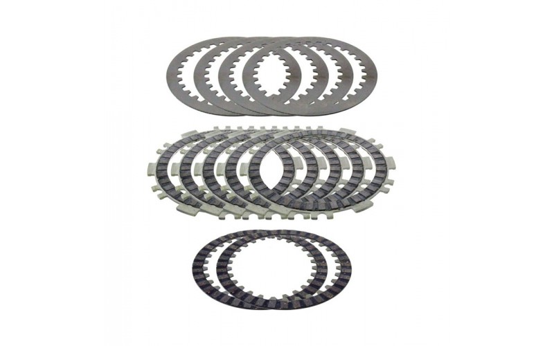 Диски сцепления полный комплект RMS для Yamaha T-Max 500 Clutch Plate Kit 100280100 (5GJ-16325-10-00, 5GJ-16321-10-00, 5GJ-16324-00-00)