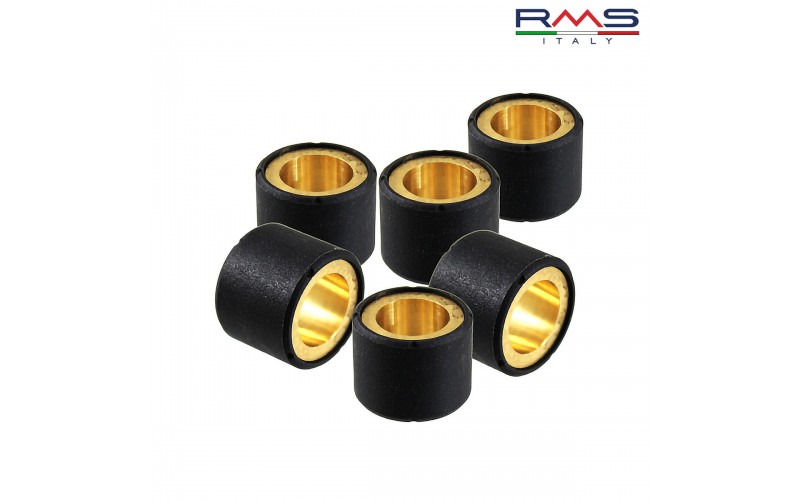 Ролики вариатора (грузики) 24X18 31г RMS для Suzuki Burgman 250, Skywave 250, Variator weight set 100400180 (21650-14F10, 2165014F00)