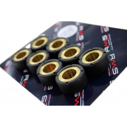 Ролики (грузики) вариатора 26x13 21g 8шт RMS для Suzuki AN 400 Burgman, Variator Weight Set 100400190 (21650-15F10, 21650-15F00)