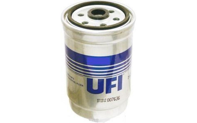 Фильтр топливный RMS UFI для Piaggio APE 703 Diesel, Fuel Filter 100607040 (247444, 438015)