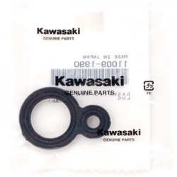 Прокладка свечного колодца оригинал Kawasaki ZZR 600, 400, Cylinder Head Cover Spark Plug Hole Gasket 11009-1990 (11009-1854)