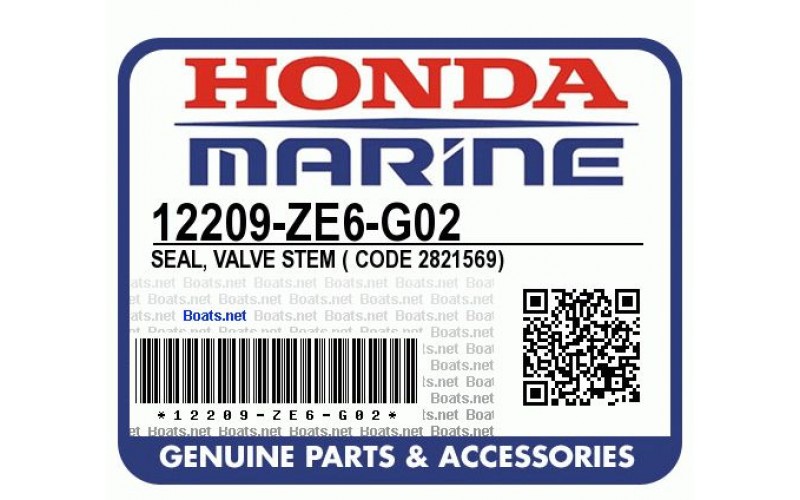 Сальник клапана оригинал Honda SEAL, VALVE STEM 12209-ZE6-G02 (12209-ZE6-G01)