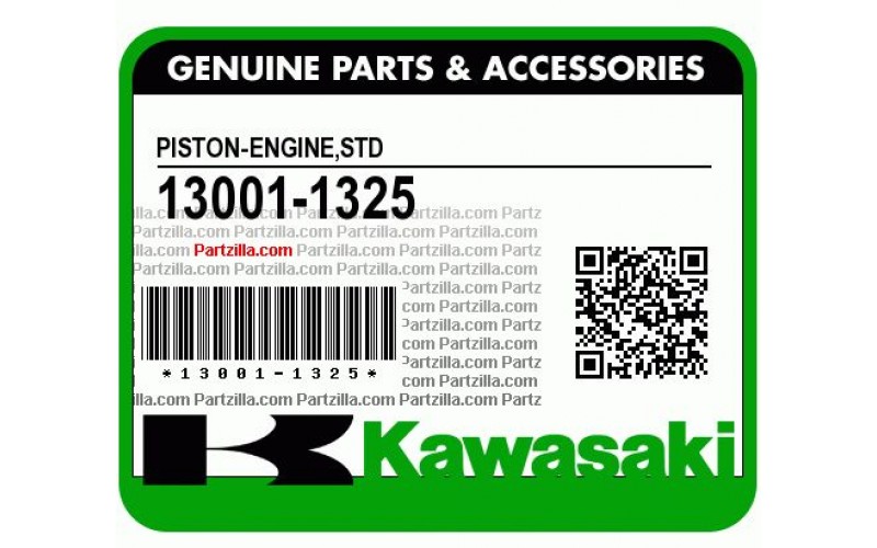 Поршень стандарт оригинал Kawasaki EX 250, Piston 13001-1325 (13001-1265)