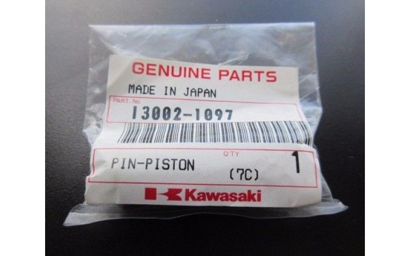 Палец поршеня оригинал Kawasaki EL 250, Piston Pin 13002-1097 (13002-1062)