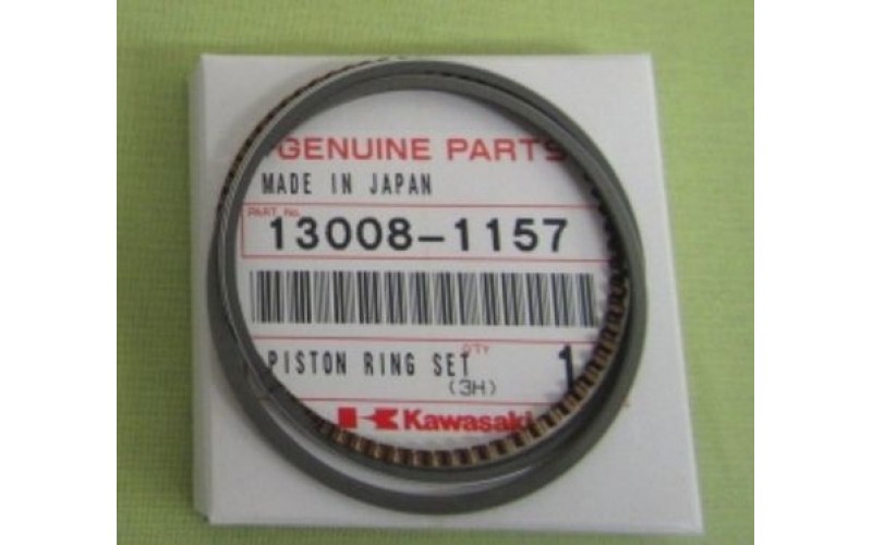 Кольца поршневые оригинал Kawasaki 250, Piston ring STD 13008-1157 (13008-1072)