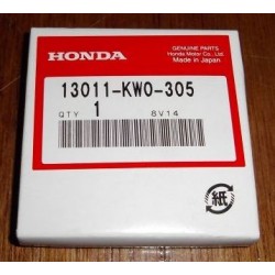 Кольца поршневые оригинал HONDA TRANSALP XL 400, piston ring STD 13011-KW0-305