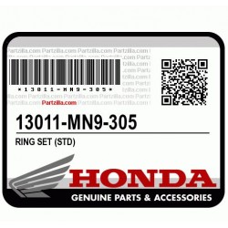 Кольца поршневые оригинал HONDA NX 650 Dominator, piston ring STD 13011-MN9-305