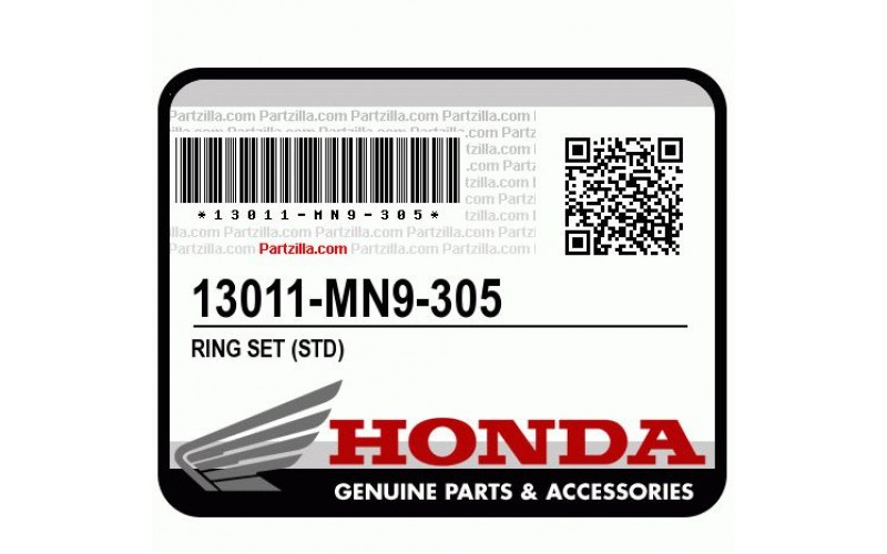 Кольца поршневые оригинал HONDA NX 650 Dominator, piston ring STD 13011-MN9-305