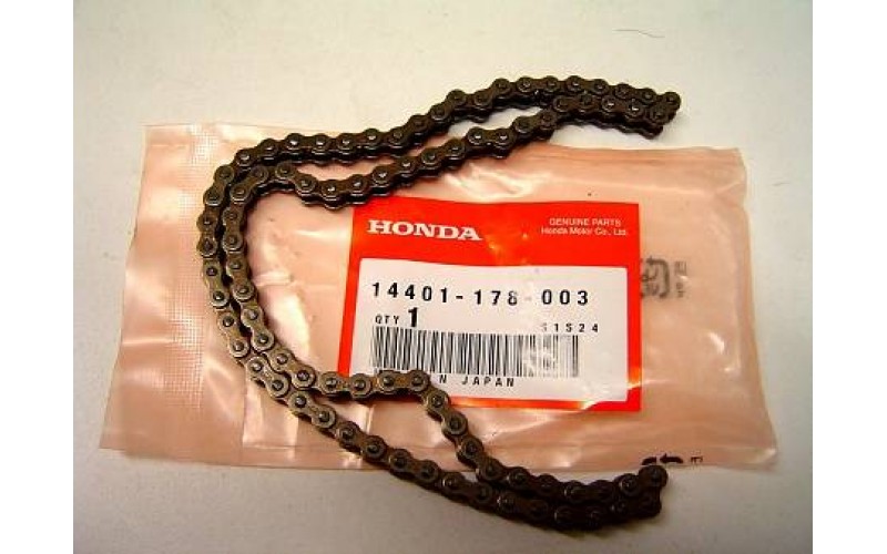 Цепь ГРМ оригинал Honda C50, C70, C90, CHAIN CAM 14401-178-003 (14401-GBG-900)