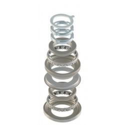 Подшипники рулевой колонки RMS для Piaggio  Beverly 125-250, Complete steering set 184220450 (6008725)