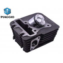 Цилиндро-поршневая группа оригинал Piaggio 50 4T 3V, cylinder kit 1A010757 (1A002302)