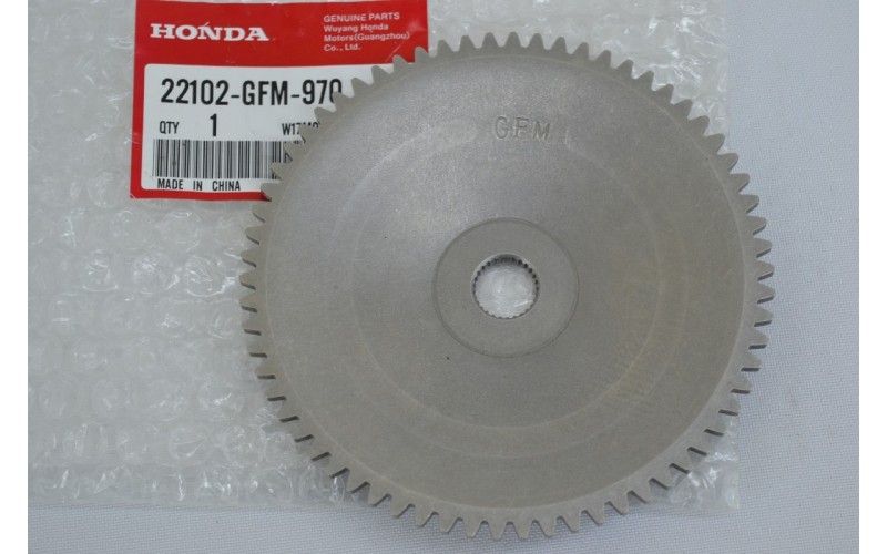 Тарелка вариатора (щека) оригинал Honda NHX 110, FACE DRIVE (66T) 22102-GFM-970