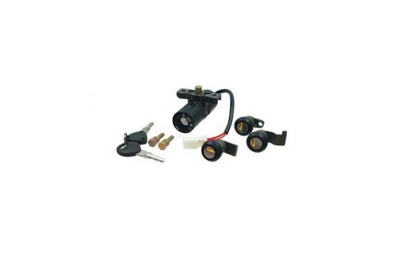 Замки комплект RMS для Honda Pantheon 125-150, Main switch kit 246050380 (35010-KEY-900)