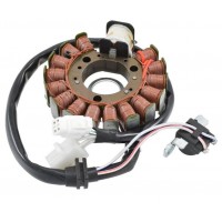 Генератор (обмотка генератора) RMS для scooter Yamaha Majesty 125-150-180. Stator Assy 246350230 (5DS-85510-00-00, 5DS-H5510-00-00)