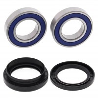 Подшипники переднего колеса All Balls Racing для Suzuki, Yamaha RHINO, Big Bear, Kodiak, Grizzly, Wolverine, Wheel Bearing Kit 25-1108 (933-06006-12-00, 93106-38047-00, 93106-38046-00)