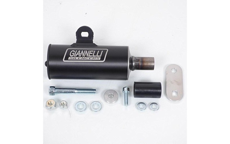 Глушитель трубы Giannelli для LML Star 125->200 4T, Aluminium silencer 30602