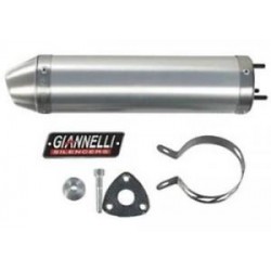 Глушитель трубы Giannelli для Yamaha TZR50, Aluminium silencer 33645HF