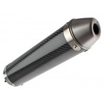 Глушитель трубы Giannelli для Yamaha TZR50, Carbon fibre silencer 33648HF