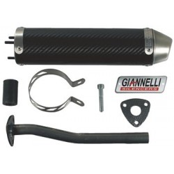 Глушитель трубы Giannelli для Enduro Yamaha DT50R, Carbon fibre silencer 34637HF