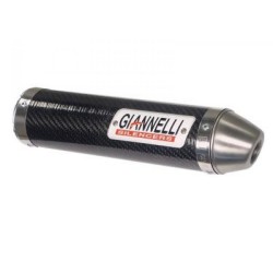 Глушитель трубы Giannelli для Enduro Peugeot XP6, Carbon fibre silencer 34638HF