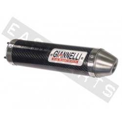 Глушитель трубы Giannelli для Enduro Fantic Motard TX50 E4, Carbon fibre silencer 34698HF