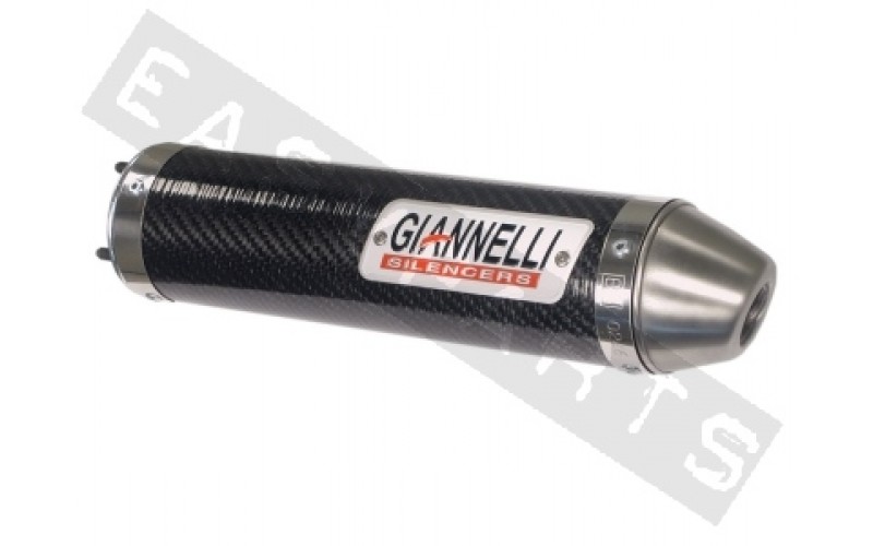 Глушитель трубы Giannelli для Enduro Fantic Motard TX50 E4, Carbon fibre silencer 34698HF