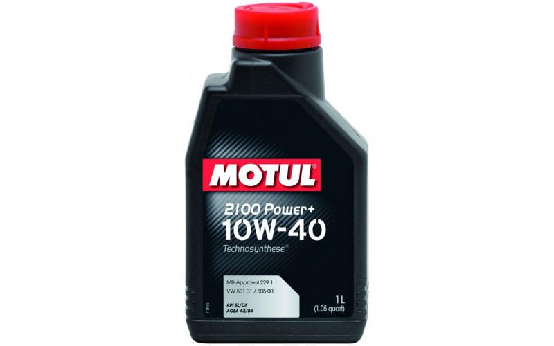 Двигательное масло для автомобилей Motul 2100 Power+ 10W40, 397701, 1л