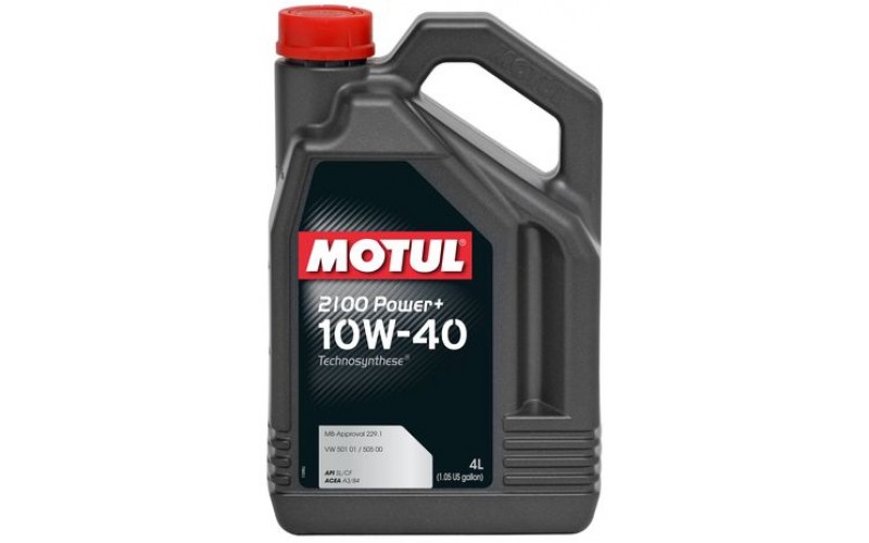 Двигательное масло для автомобилей Motul 2100 Power+ 10W40, 397707, 4л