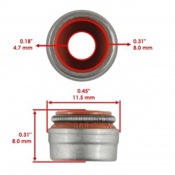 Сальник клапана (маслосъемный колпачок) аналог оригинала BRP Can Am 450-800-850-1000, Valve Stem Seal 420430420