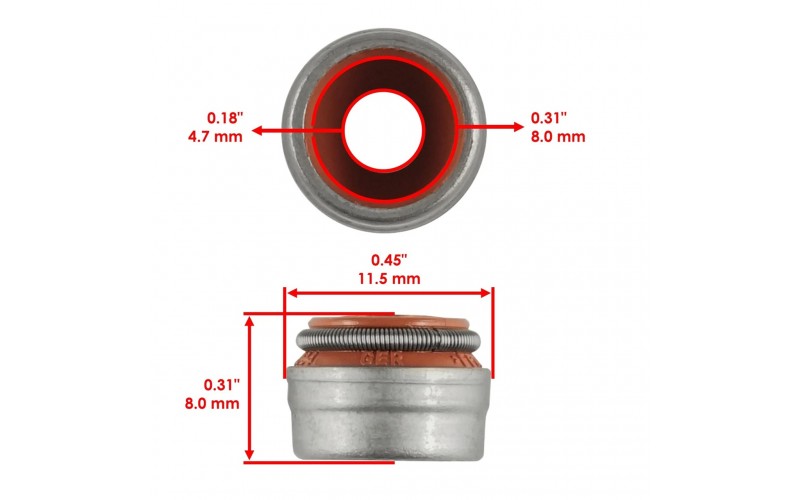 Сальник клапана (маслосъемный колпачок) аналог оригинала BRP Can Am 450-800-850-1000, Valve Stem Seal 420430420