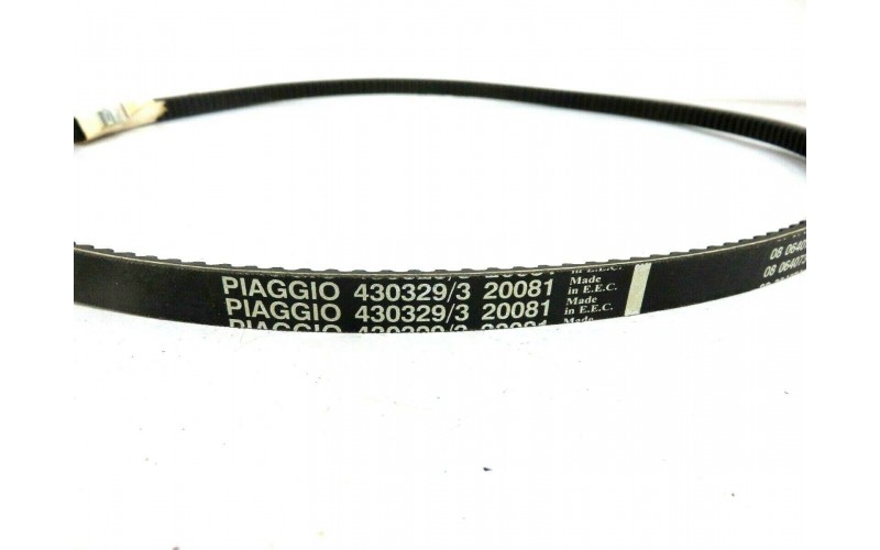 Ремень оригинал Piaggio Boxer 50, TOOTHED BELT 430329 (122192)