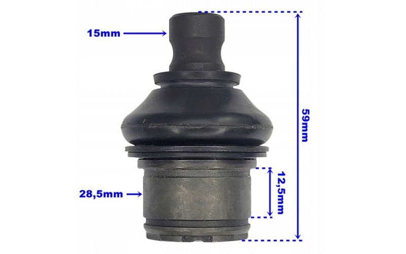 Шаровая опора аналог оригинала Kymco MXU 400, 450, 500, 550, 700 BALL JOINT ASSY AT-08580 (53410-PRB1-900)