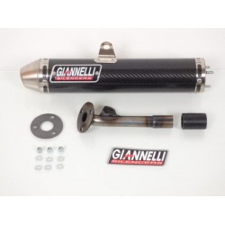Глушитель трубы Giannelli для Enduro Yamaha DT 125 RE, Carbon fibre silencer 54606HF