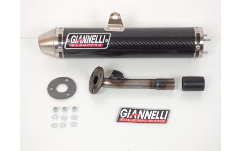 Глушитель трубы Giannelli для Enduro Yamaha DT 125 RE, Carbon fibre silencer 54606HF