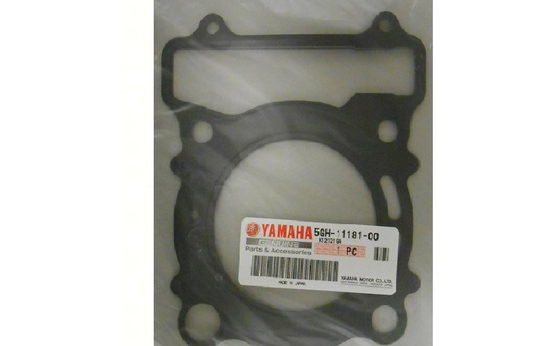 Прокладка головки оригинал Yamaha YFZ 450, GASKET, CYLINDER HEAD 5GH-11181-00-00