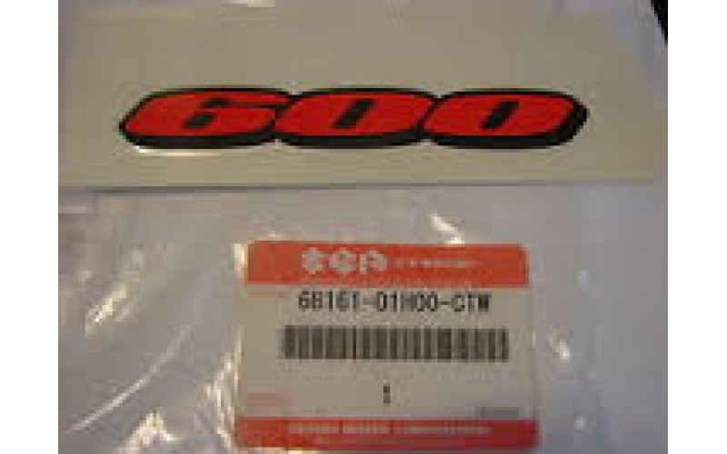 Наклейка оригинал Suzuki GSX-R 600, EMBLEM 68161-01H00-CTW