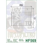 Фильтр масляный Hiflo для MV Agusta, oil filter HF569 (8000B5425)
