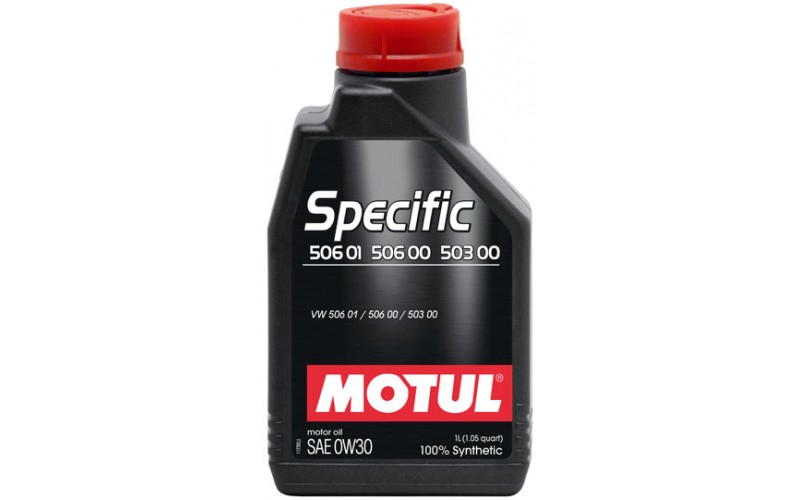 Двигательное масло для автомобилей Motul SPECIFIC 506.01-506.00-503.00 0W-30, 824201, 1л
