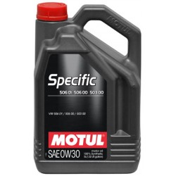 Двигательное масло для автомобилей Motul SPECIFIC 506.01-506.00-503.00 0W-30, 824206, 5л