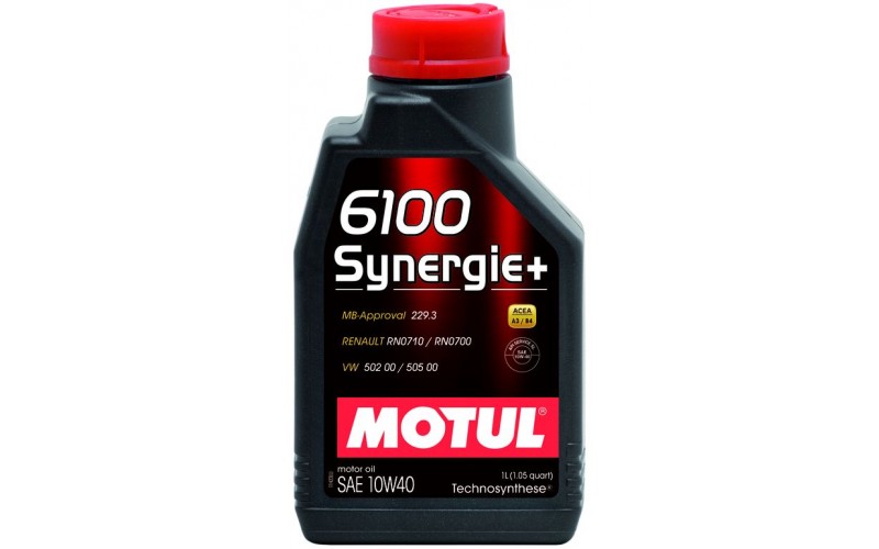 Двигательное масло для автомобилей Motul 6100 Synergie+ 10W40, 839411, 1л
