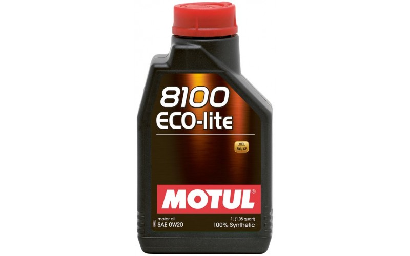 Двигательное масло для автомобилей Motul 8100 Eco-lite 0W20, 841211, 1л