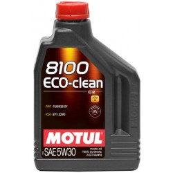 Двигательное масло для автомобилей Motul 8100 ECO-CLEAN 5W-30, 841521, 2л