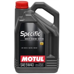 Двигательное масло для автомобилей Motul Specific 505 01 502 00 5W40, 842451, 5л