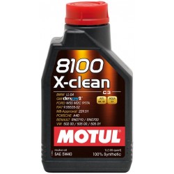 Двигательное масло для автомобилей Motul 8100 X-clean 5W40, 854111, 1л