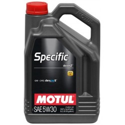 Двигательное масло для автомобилей Motul Specific dexos2 5W30, 860051, 5л