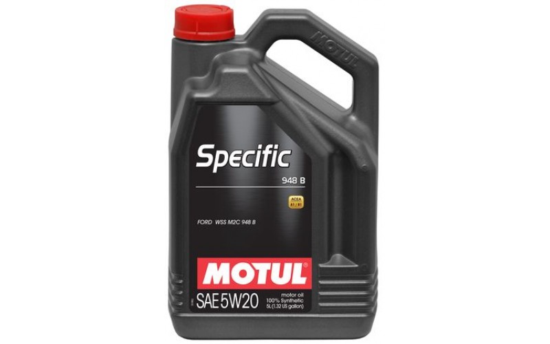 Двигательное масло для автомобилей Motul Specific 948B 5W20, 867351, 5л