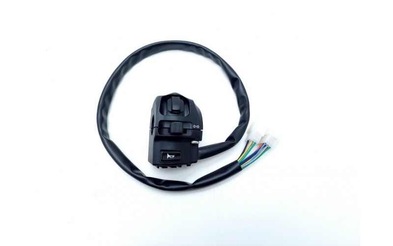 Контактная группа (коммутатор) левая оригинал Piaggio Aprilia, LH LIGHTS SELECTOR 896107 (853219, 859806)